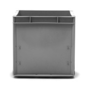 Caja Plástica Eurobox Cerrada 26 litros Gris 30 x 40 x 30 cm 