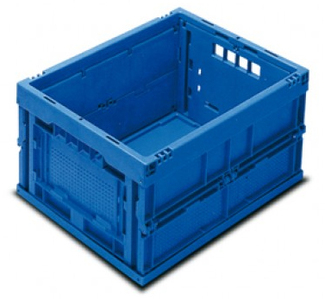 Imagen de Caja Sólida Plegable 22 Litros Azul Ref.432-22