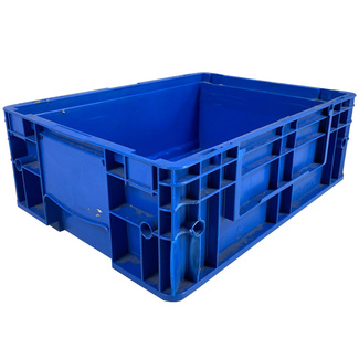 Imagen de Caja de Plástico Azul Cerrada 11,7 litros Usada 30 x 40 x 15 cm RL-KLT VDA 4147