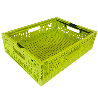 Imagen de Caja Plástica Verde Plegable 30 x 40 x 11,4 cm Ref.PLS 4310 VE